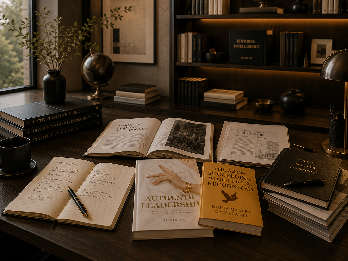 Editorial Intelligence by NURIA GC, leadership analysis, institutional thinking, strategic insight, and executive perspective